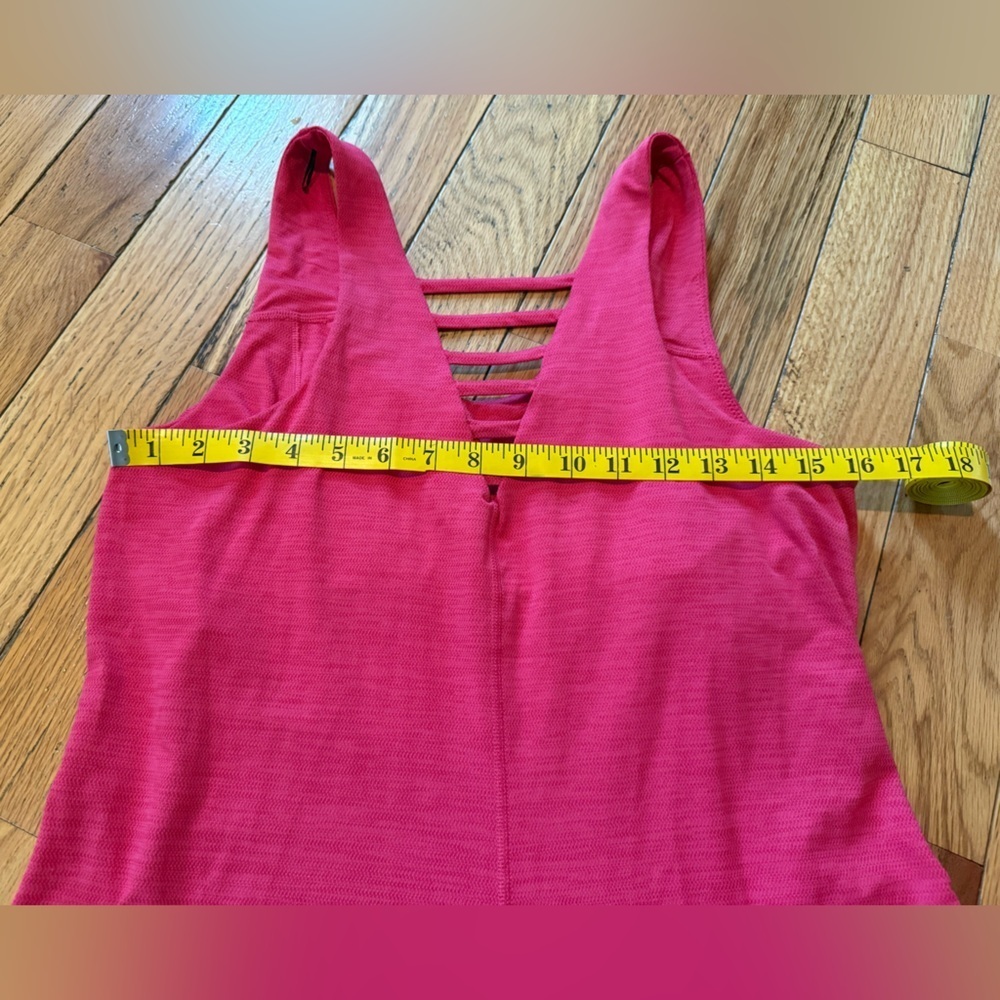 Toad & Co Dress Tech Tomboy Women’s Size M Athletic Eco-friendly Shelf-Bra Pink - Picture 11 of 14